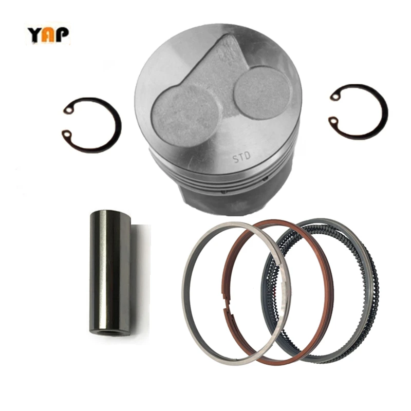 

1Cylinder New STD Piston & Piston Rings Set FOR Kubota Tractor KX121-2 KX161-2 L4200DTGSTC L4300TD L4350DT L4400DT L4630HST