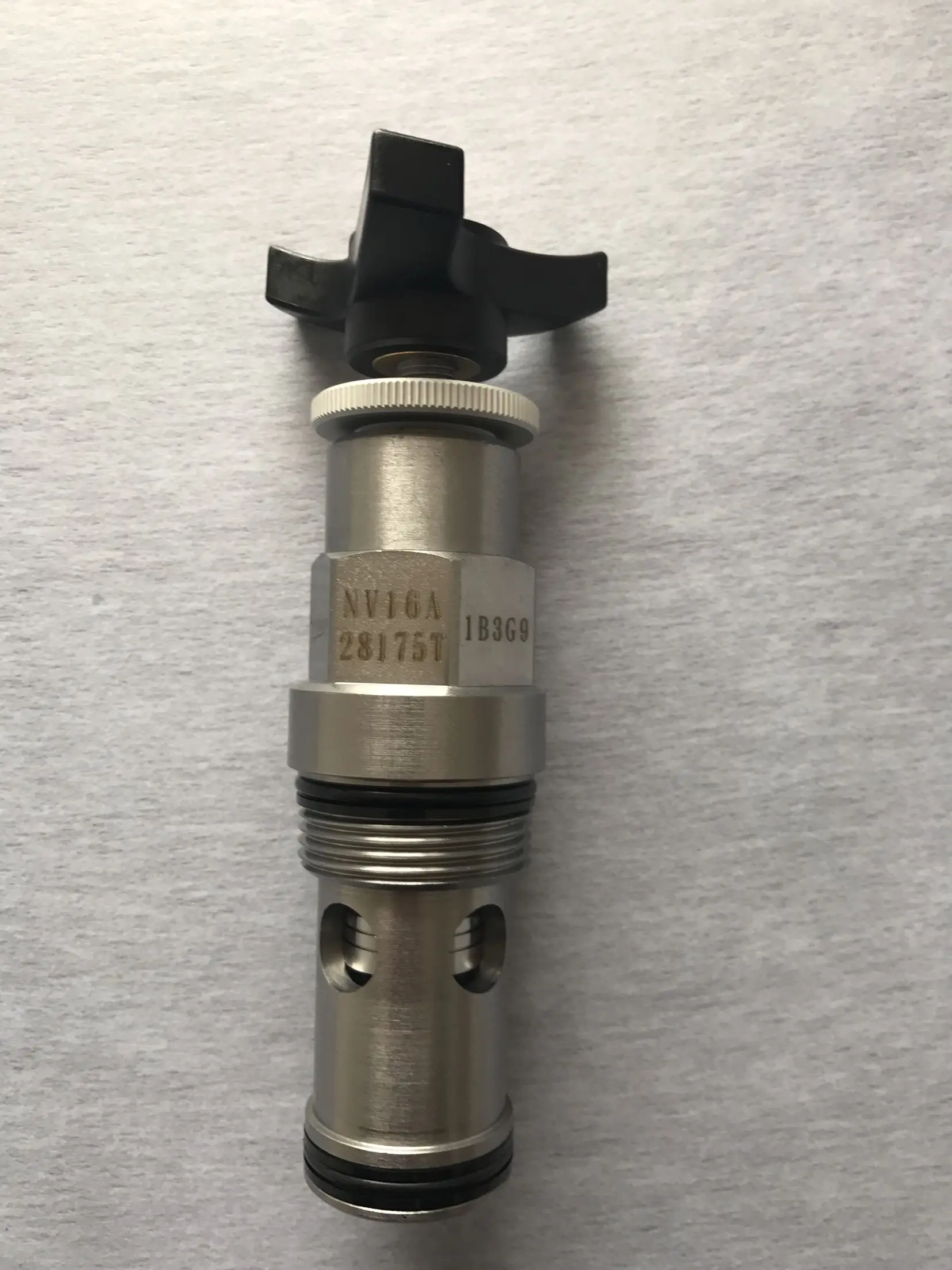 Threaded cartridge valve NV16A28175T large flow, high pressure throttle valve