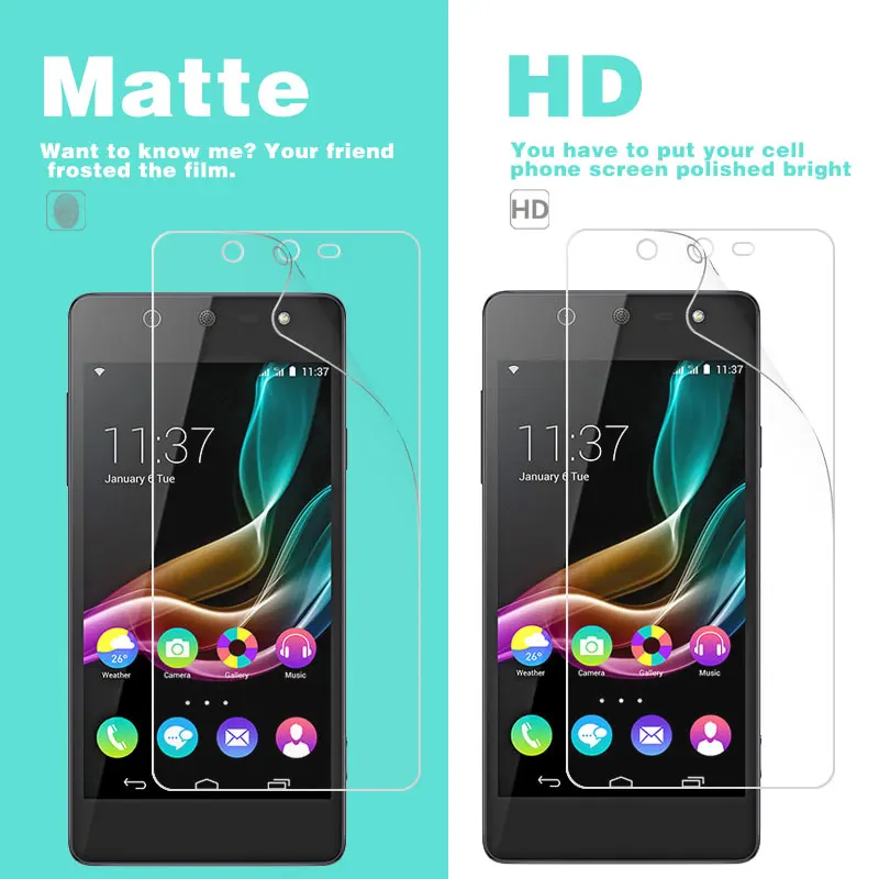 Anti-Glare Matte Film For Wiko S4700 S5200 S5400 Selfy Signs Slide Sunset 2 Stairway Star 4G Sublim Sunny Clear HD Glossy Film