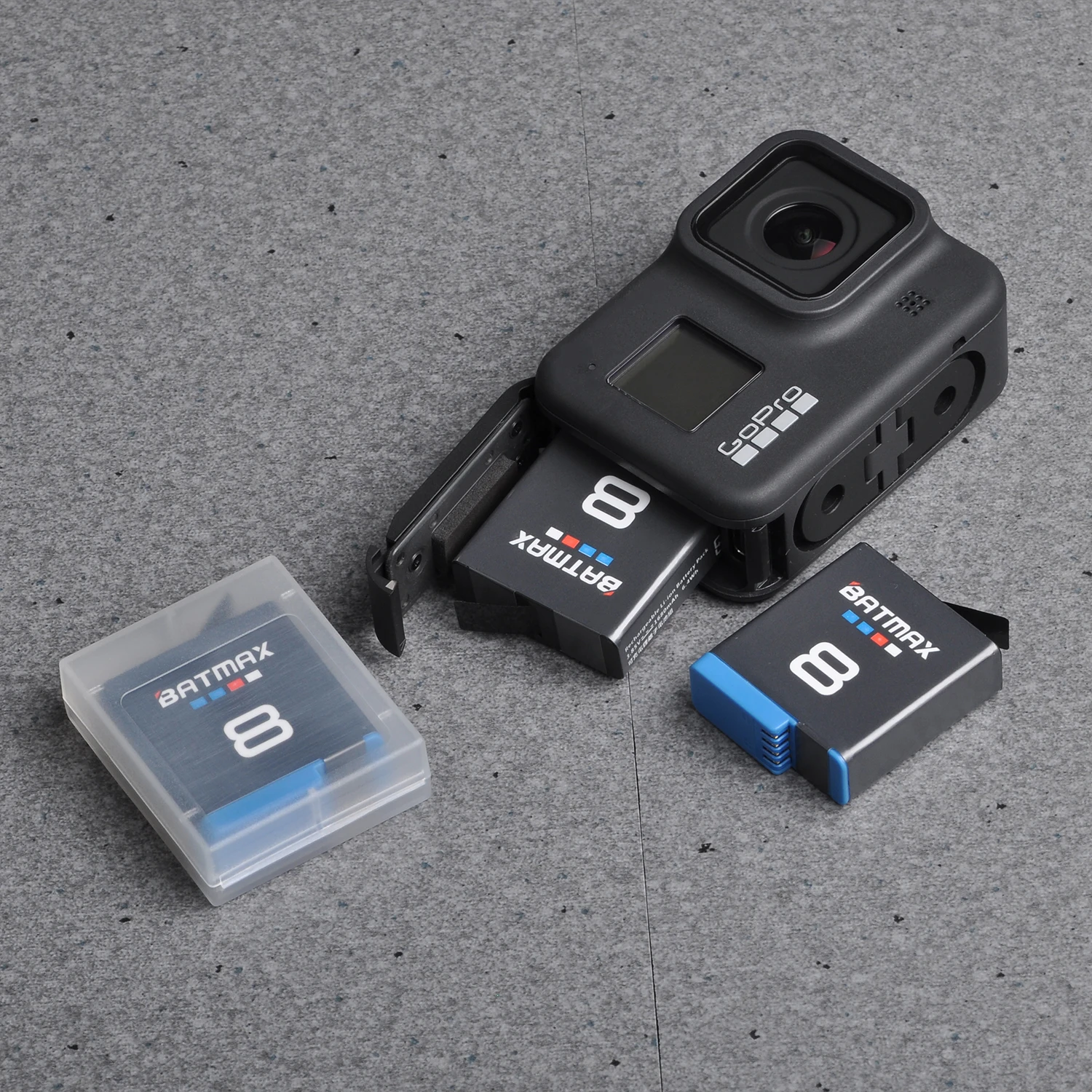 Batmax 2 sztuk dla GoPro 8 GoPro hero 8 akumulator litowo-jonowy pełna odszyfrowane do Gopro hero 8 kamery akcji