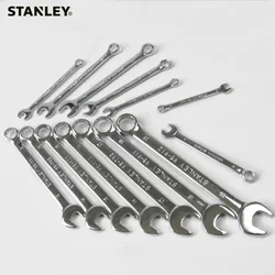 Stanley ince standart kombinasyon anahtarı metrik 6 7 8 9 10 11 12 13 14 15 16 17 18 19 el evrensel somun anahtarları mekanik alet takımı