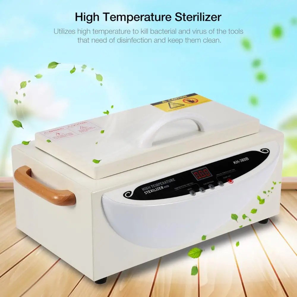 Intelligentl Upgraded Smart High Temperature Sterilizer Body Art Tattoo Disinfecting Machine Tool Disinfection Sanitizer US Plug