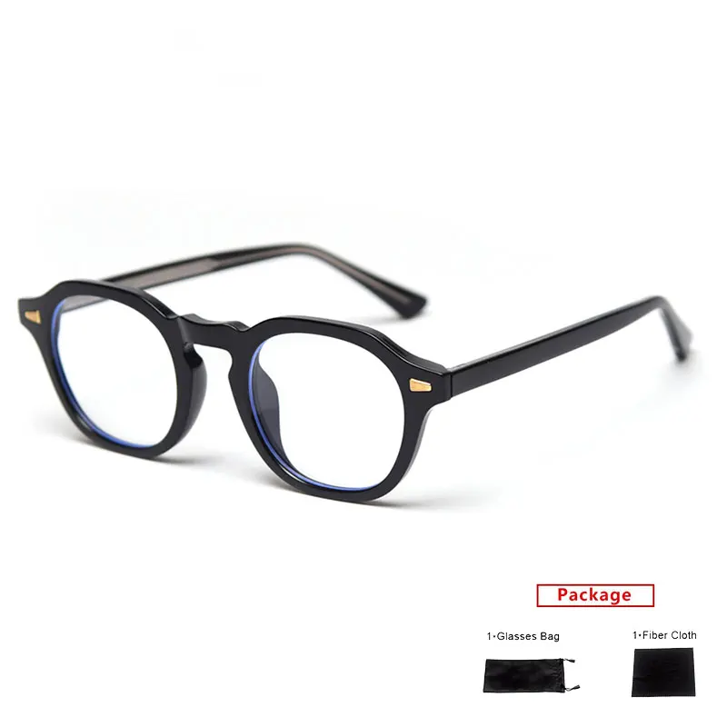 Mimiyou Rivet Square Glasses Frame Women Eyewear Retro Men Computer Optical Glasses Myopia Eyeglasses Frame Brand Design oculos