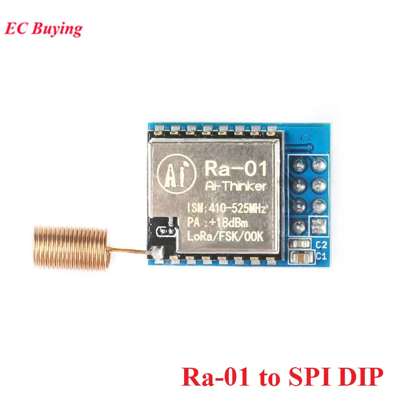 Ra-01 Ra-02 Ra-01SC Ra-01SH Ra-01S Ra-01H Ra-01SCH-P Lora Spread Spectrum draadloze zendmodule 433M 868M SPI/UART IPEX