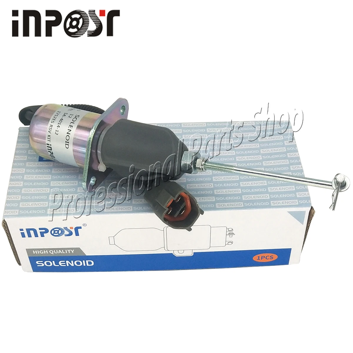 Stop Solenoid SA-4014 12V For Woodward RSV1752ES-12LULB1S5 NKKI/Cummins/Mitsubishi SA-4014-12 1752ES RSV KIT