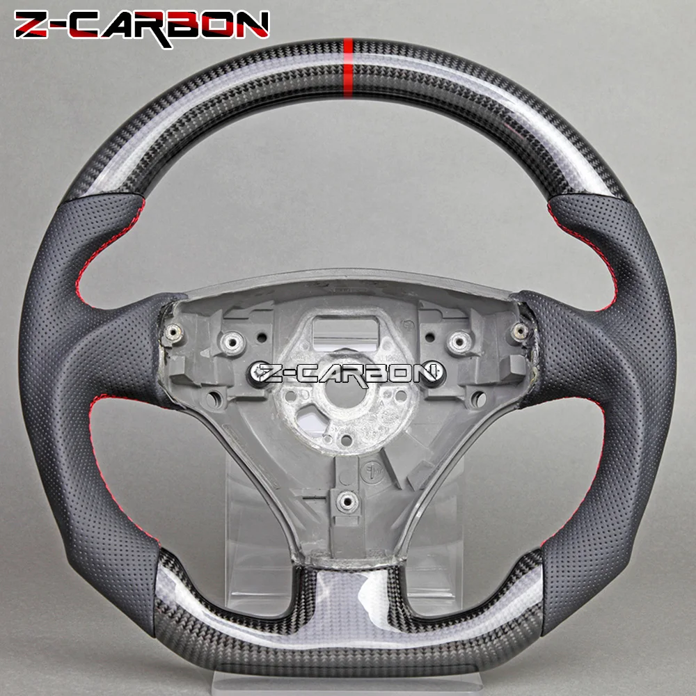 

Carbon Fiber Steering Wheel Perforated Leather For Audi A4