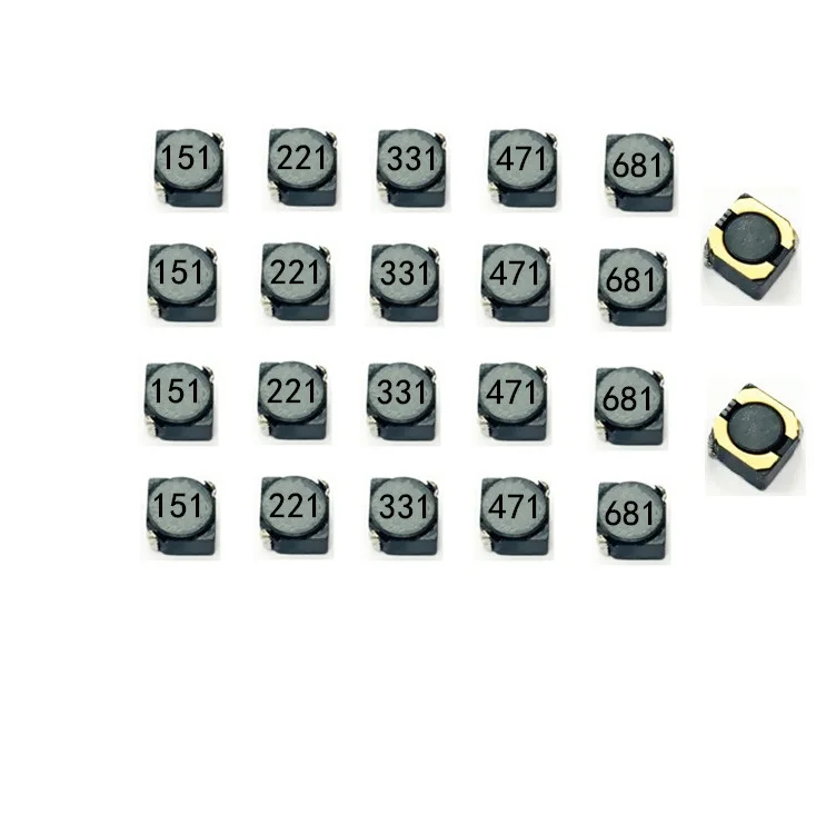 10 قطعة CD32 CD43 CD54 CD75 CD105 CD74R CD104R CD127 SMD صب مغو الطاقة 1UH 2.2/3.3/4.7/6.8/10UH/15/22/33/47/68/100/220UH
