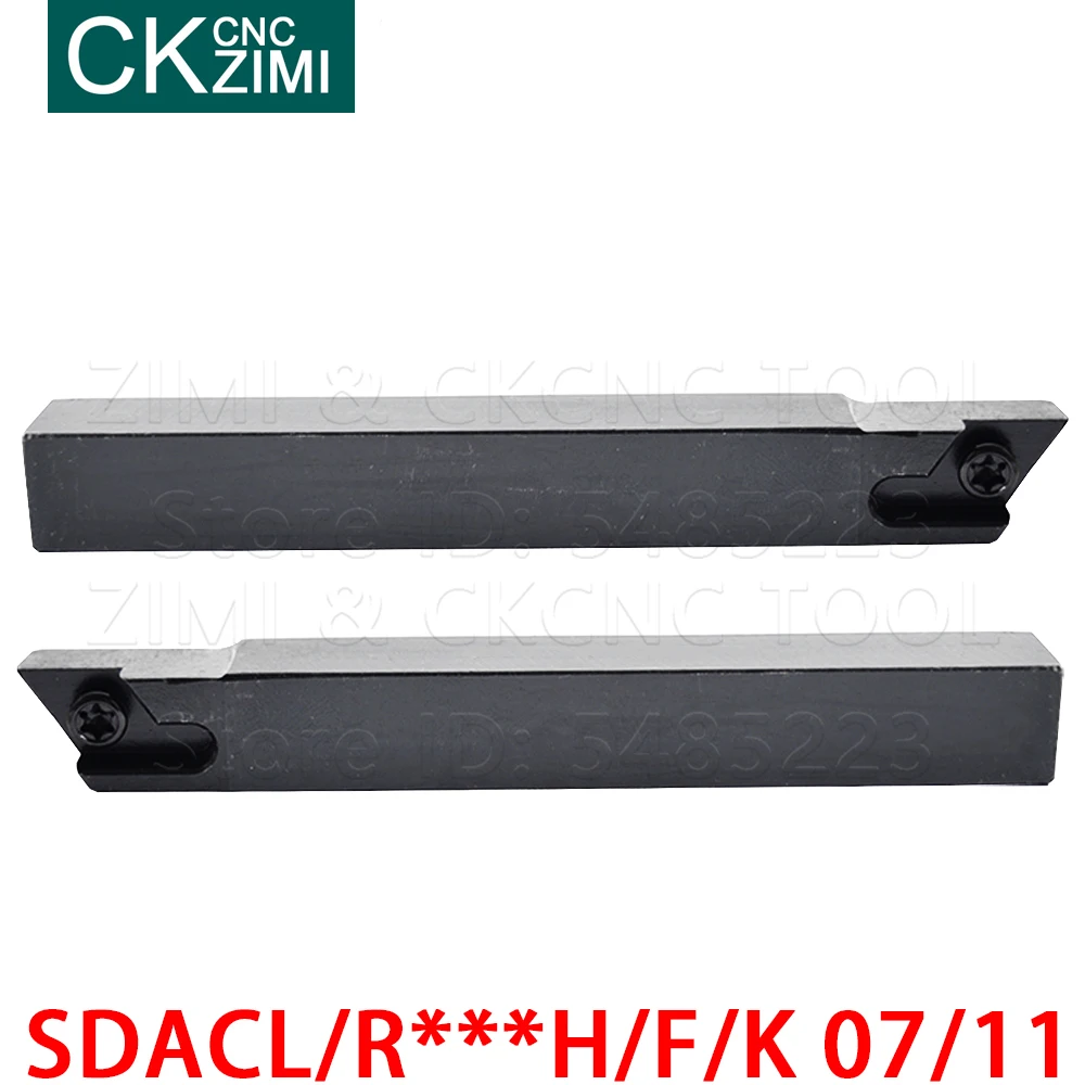 SDACL SDACR 0808H07 0808F07 1010H07 1212H07 1212H11 1616H11 2020K11 zewnętrzne narzędzia tokarskie uchwyt na DCMT oprawka 07 11 wkładki z węglików spiekanych