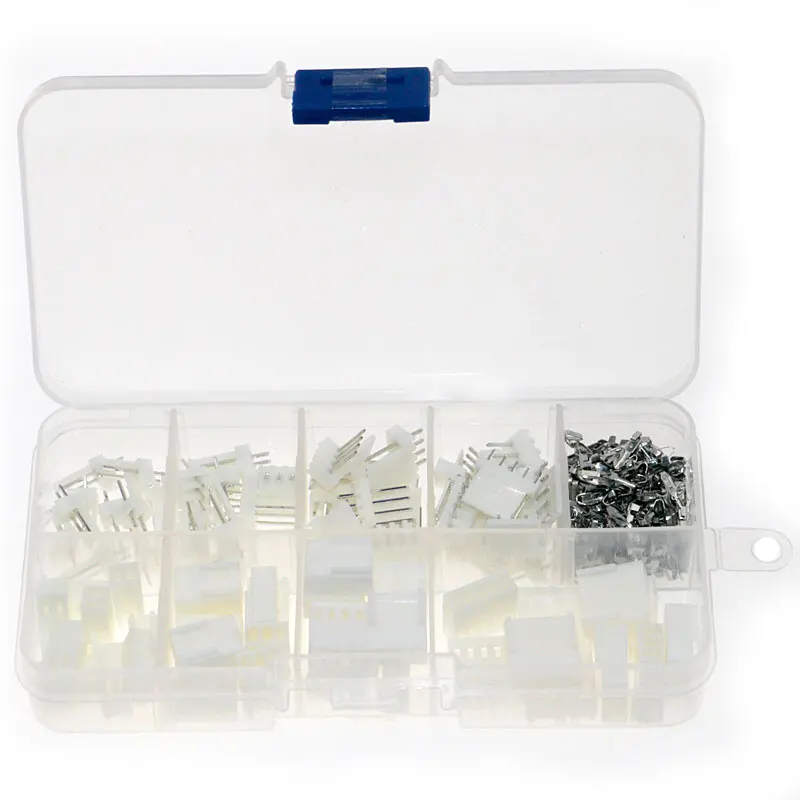 40sets KF2510 Right Angle Kit in box 2p 3p 4p 5p 2.54mm Pitch Terminal / Housing / Pin Header Connectors Adaptor Kits