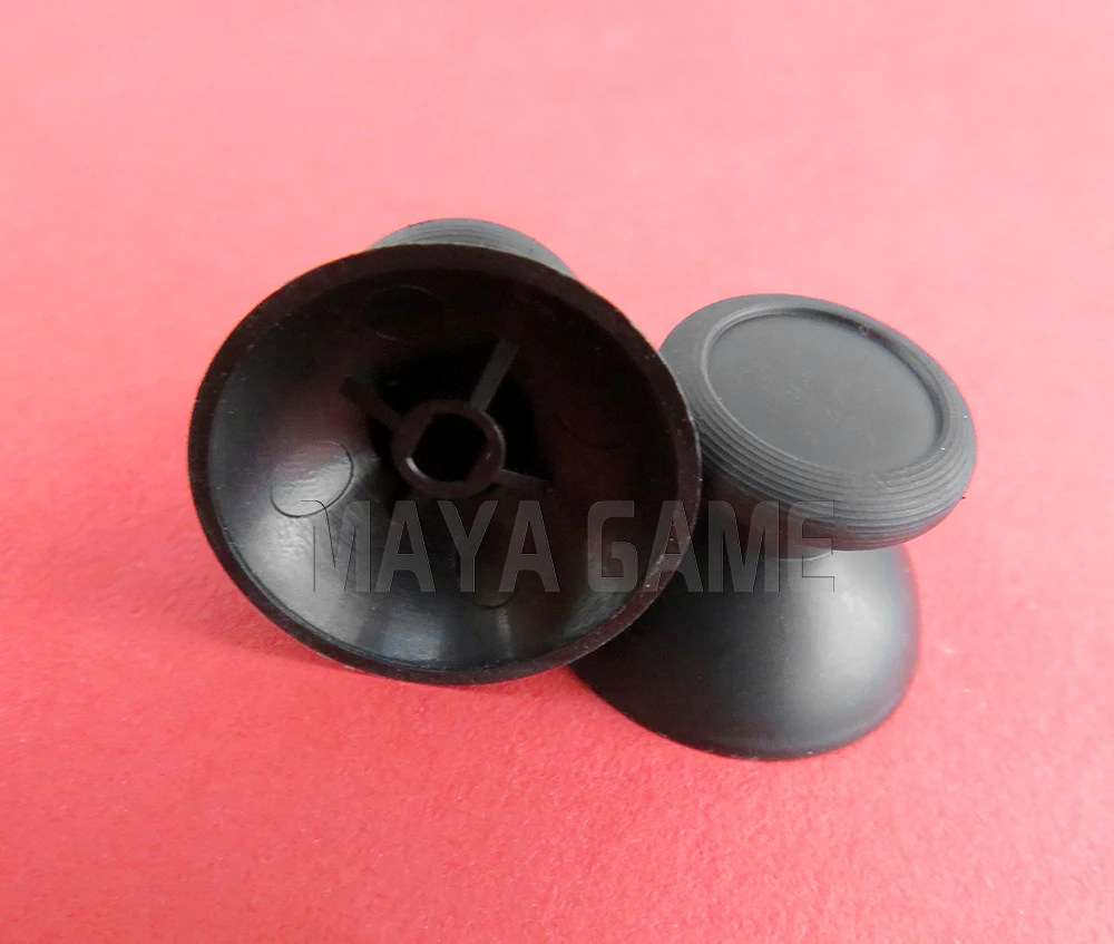 닌텐도 NS 스위치 프로 조이스톡용 정품 OEM 조이스틱 캡 컨트롤러, 3D 아날로그 커버, 블랙, 2 개