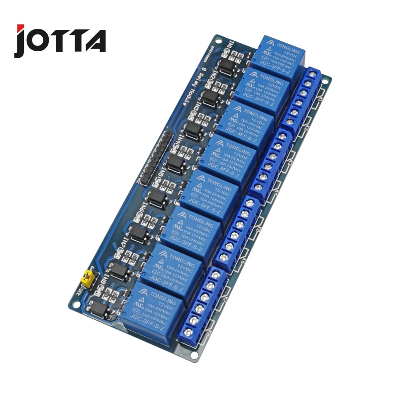 5V 12V 24V Relais Module Met Optocoupler Relais Uitgang 1 2 4 6 8 Manier Relais Module voor Arduino