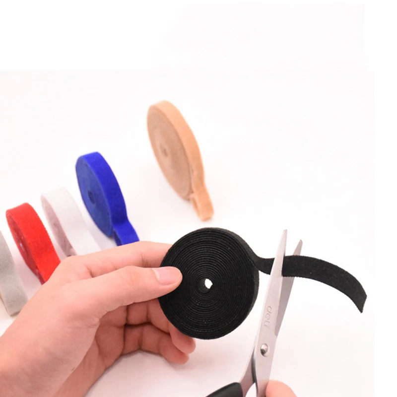 USB Cable Winder Cable Organizer Ties Mouse Wire Earphone Holder Cord Free Cut Management Phone Hoop Tape Protector