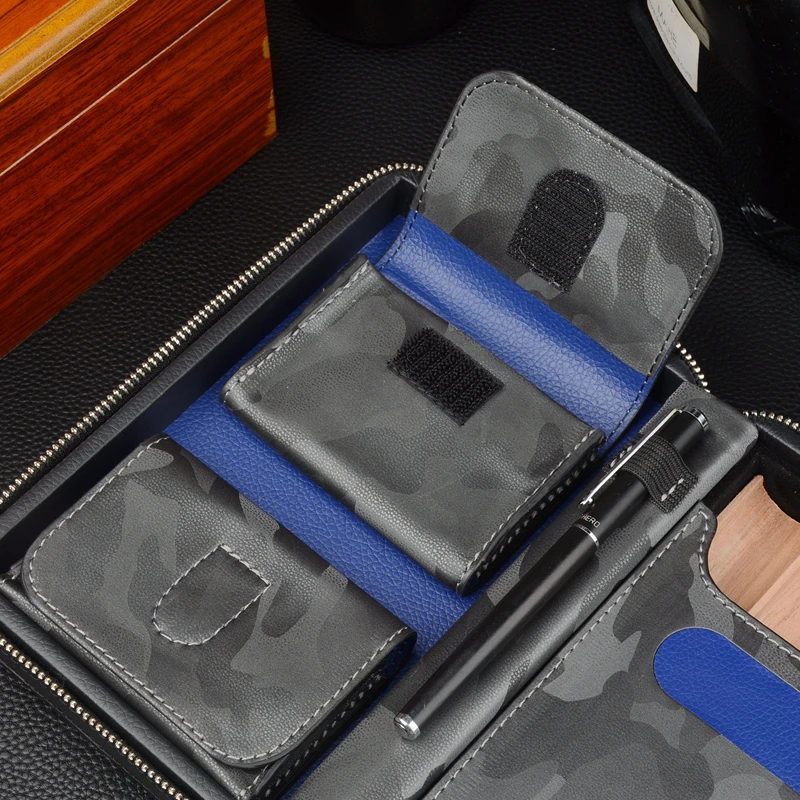 City Camouflage Cigar Travel Humidor Cool Gadgets Holder 2021 New Style Cigar Case Cuban Charuto Box Hab - Can be customer-made