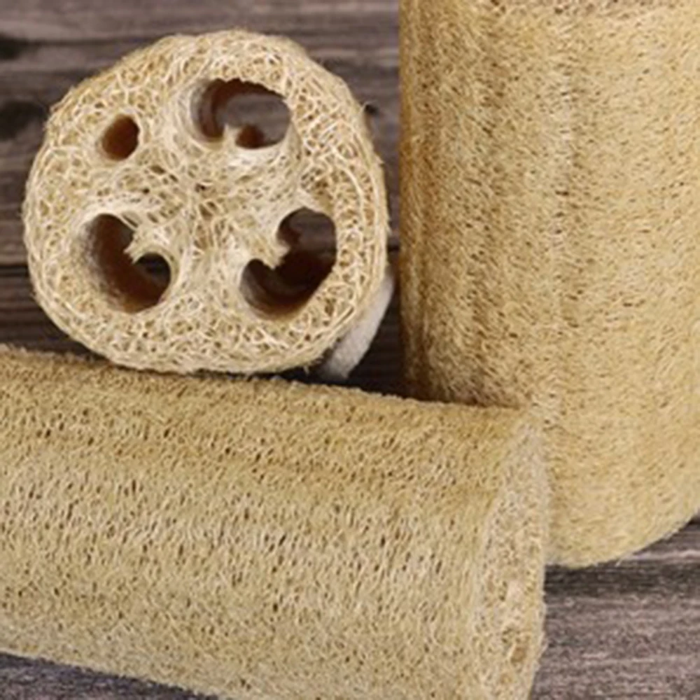 1 pz naturale popolare luffa corpo bagno spugna Pad di lavaggio cucina domestica accessori per il bagno