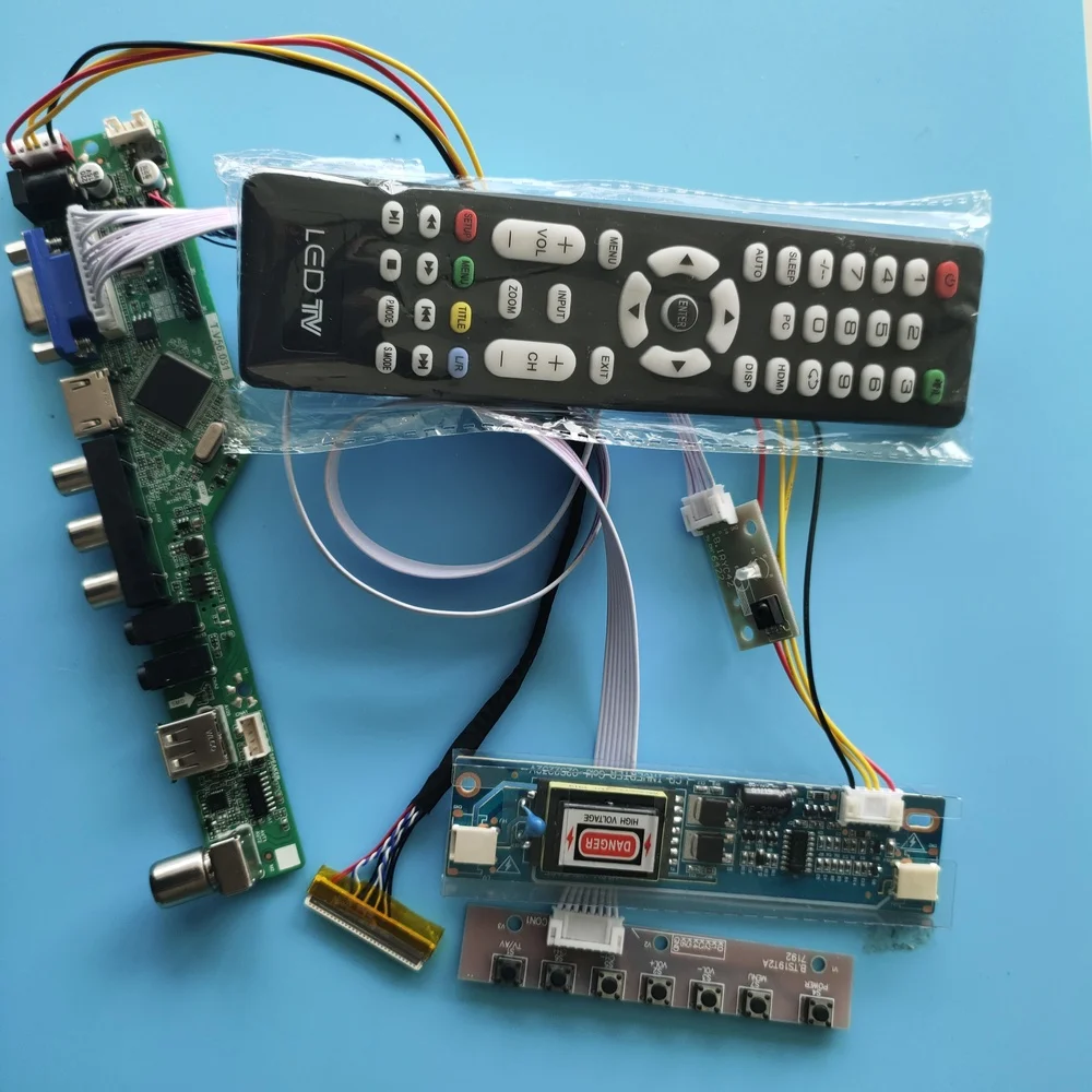 Комплект для G104X1-L01/L02 Audio AV TV ЖК-дисплей LVDS 1024x768 Плата контроллера 2 лампы Экранная панель Драйвер LED VGA USB HDMI 10,4 дюйма