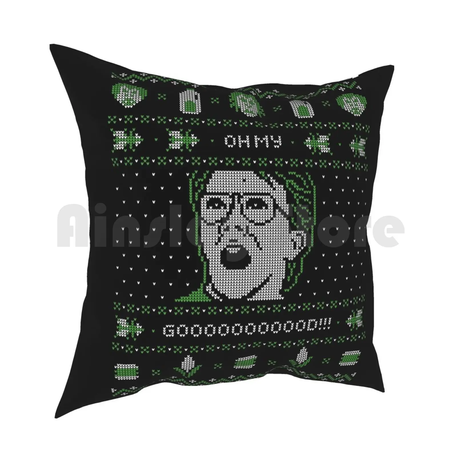 Omg! Pillow Case Printed Home Soft Throw Pillow Goblins Troll Bad Movies So Bad Its Good Movies Ugly Sweater Christmas