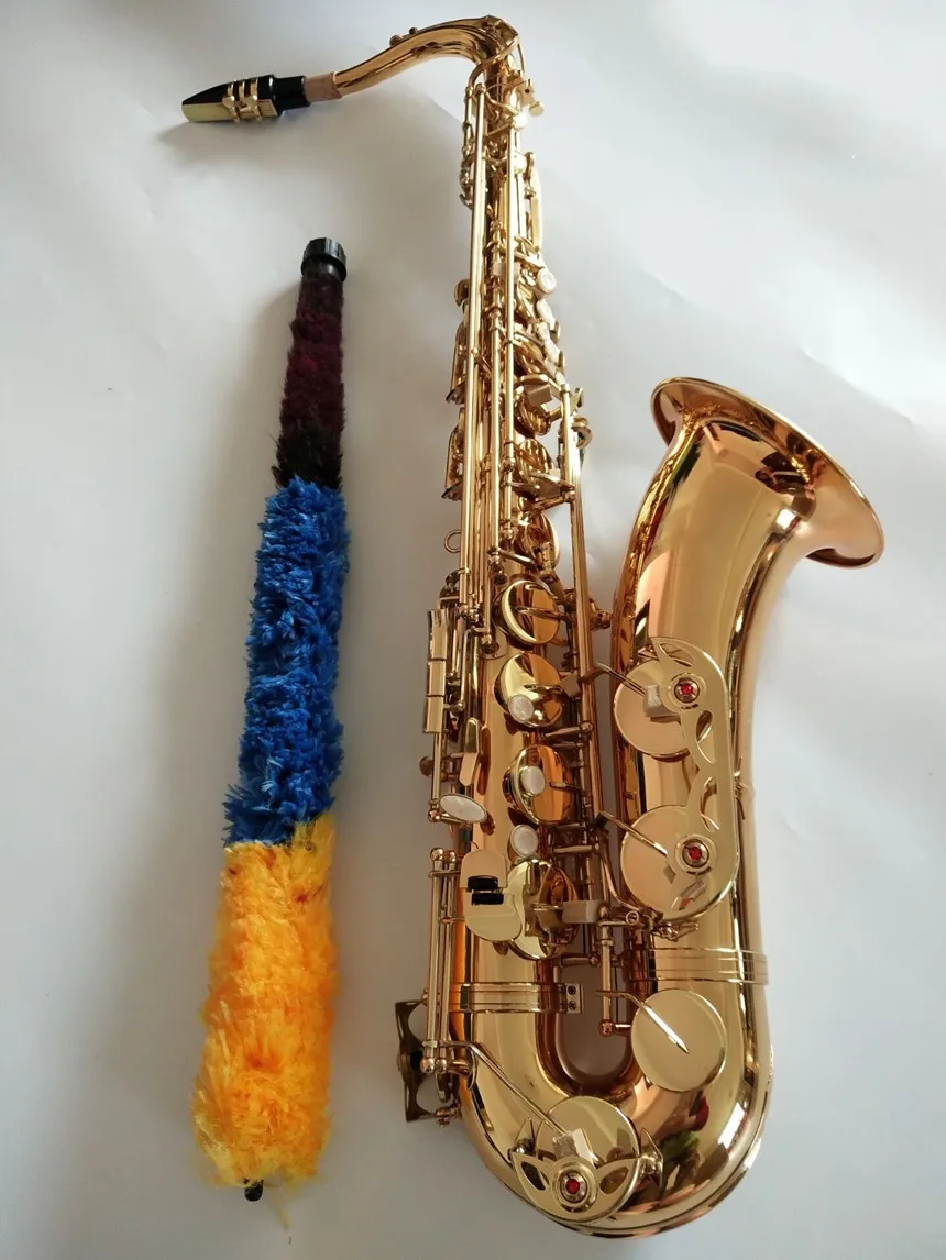 

SYLZKR professional New Japan Brand T-992 Tenor Bb Tenor saxophone playing Electrophoresis Gold Tenor sax With Mouthpiece