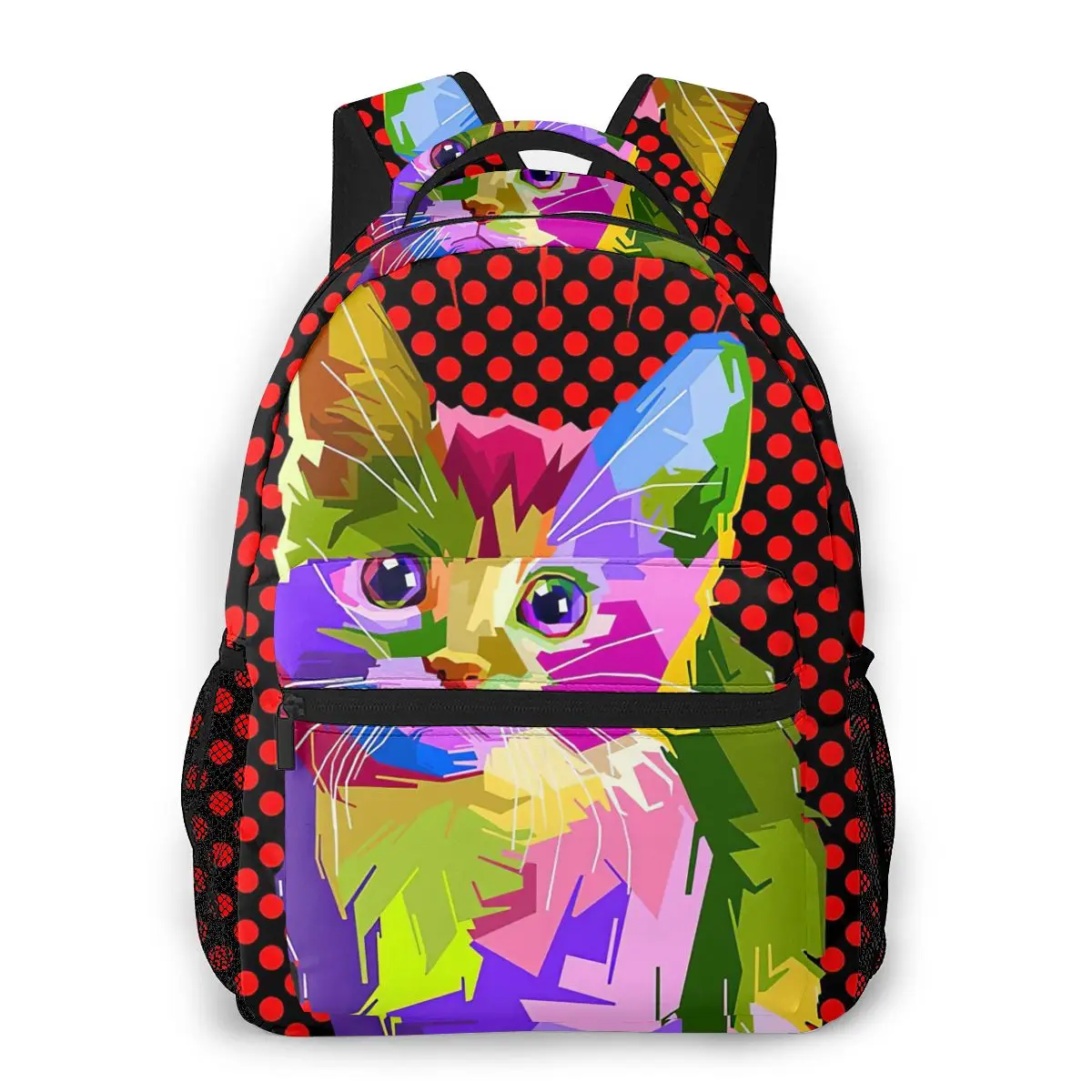 Gatinho, gato Mochila para Meninas Meninos Viagem Mochila Mochilas para Adolescente escola saco