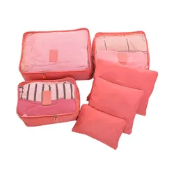 Sacs de rangement de voyage, ensemble de Cubes d'emballage de voyage, Kits de toilette, sac organisateurs de bagages, sacs de voyage, vêtements multifonctionnels