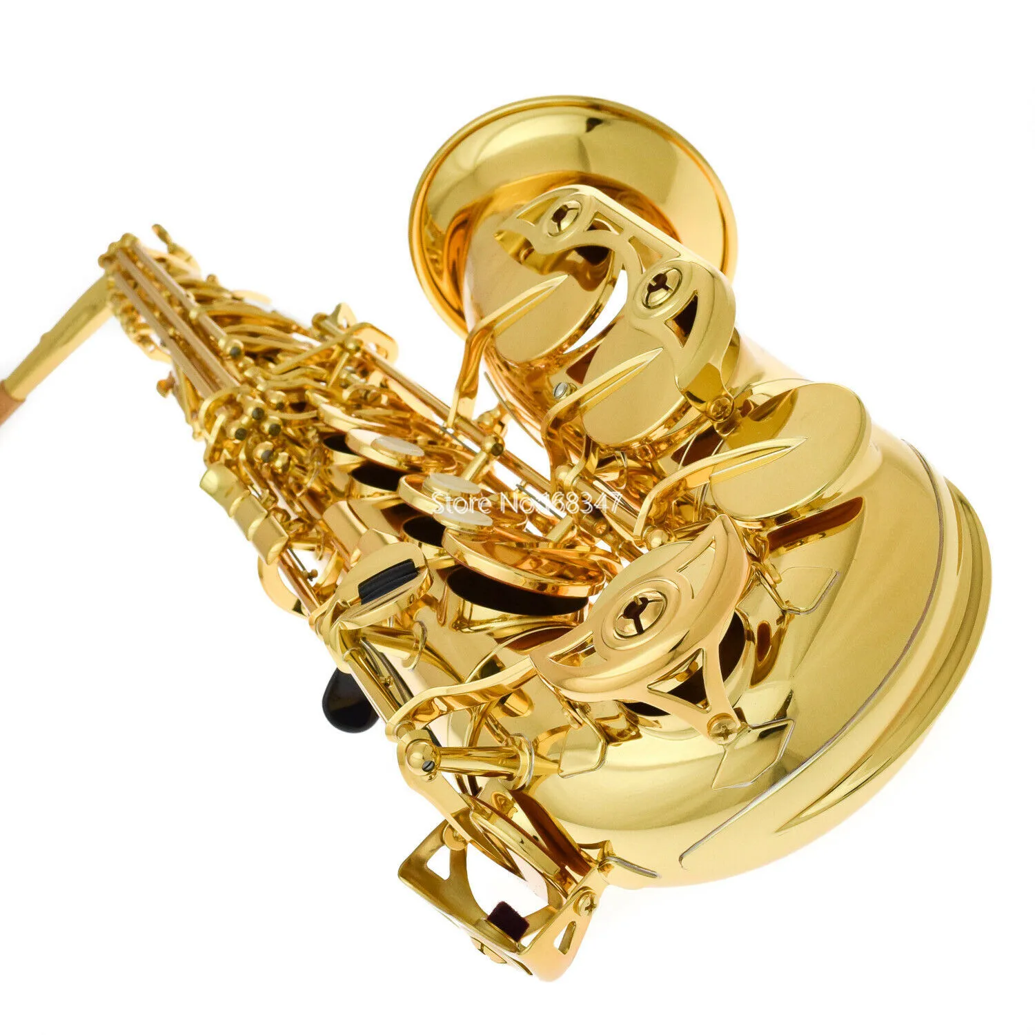 Brand New Alto Saxophone YAS 480 Gold Lacquer Brass Plated Professional Musical instrument  With Case Free Shipping