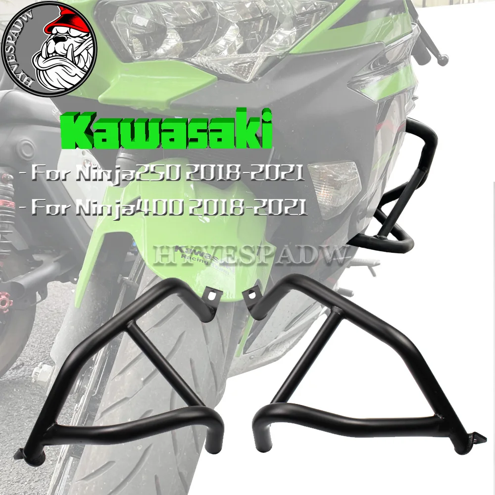 Engine Guard Bar For Kawasaki Ninja 400 250 2018 2019 2020 2021, Ninja250 Ninja400 Motorcycle Accessories