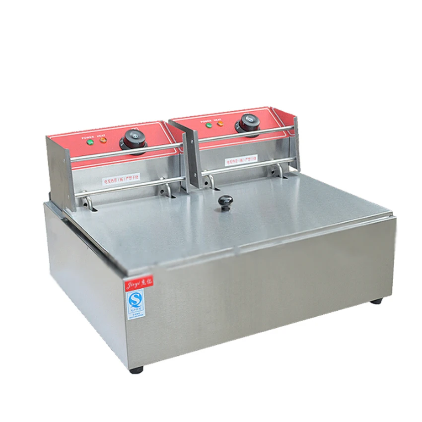 Electric stainless steel high power fast heating deep fryers for  commercial  French fries , Fried chicken ect.