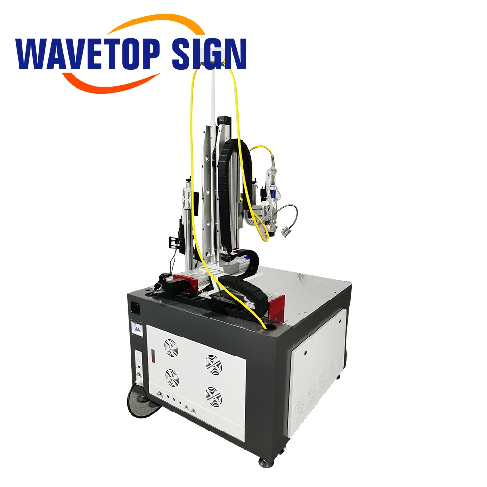WaveTopSign 1064nm 1kw 1.5kw 2kw Hand-held YAG Laser Welding Machine MAX Raycus YAG Laser Source