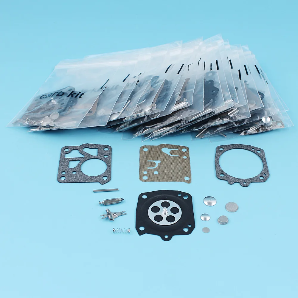 Imagem -04 - Kit de Reparo do Carburador Diafragma para Husqvarna 61 66 Peças Lote 20 266 268 272 281 Jonsered 625 630 670 Motosserra Tillotson Rk23hs