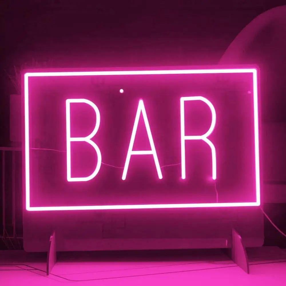 Led Neon Biru Bar Neon Led Sign, Biru Neon Bar-Bar Neon Sign, TheNaturalNeon