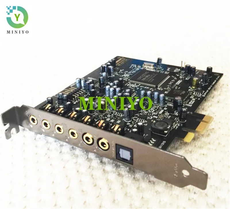 

High Quality for Creative SB1550 PCI-E 7.1 A5 inter sound card PCI-E HIFI Fiber port for win 7/8/10 XP