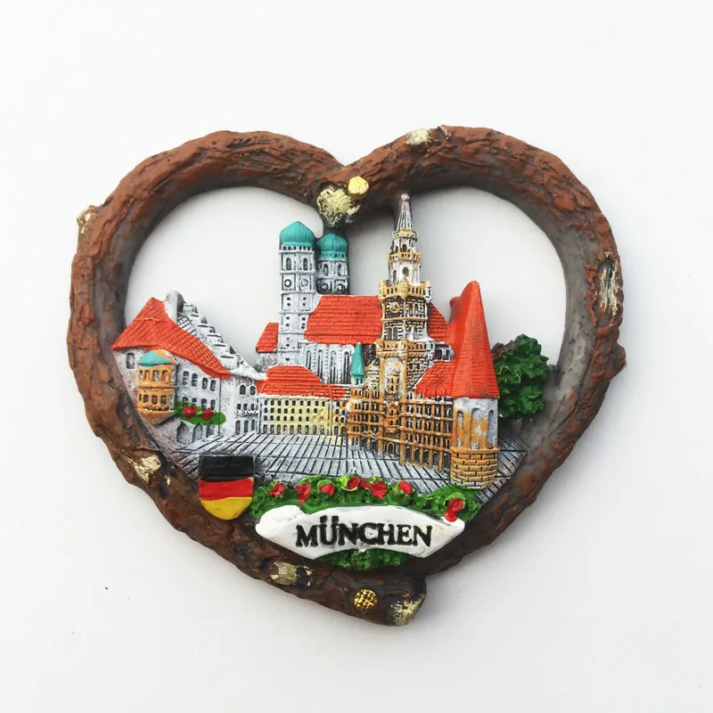 Europe  Germany  Fridge Magnets Tourist Souvenirs Crafts Refrigerator magnet Decoration Articles Handicraft