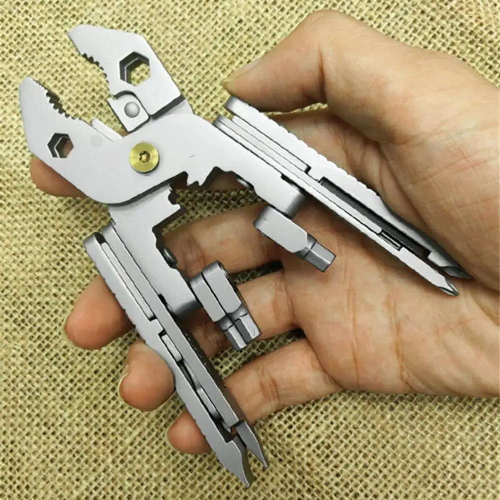 

Pocket Pliers Good Texture Multifunctional Pocket Screwdriver Multi Tool Pliers Multifunctional