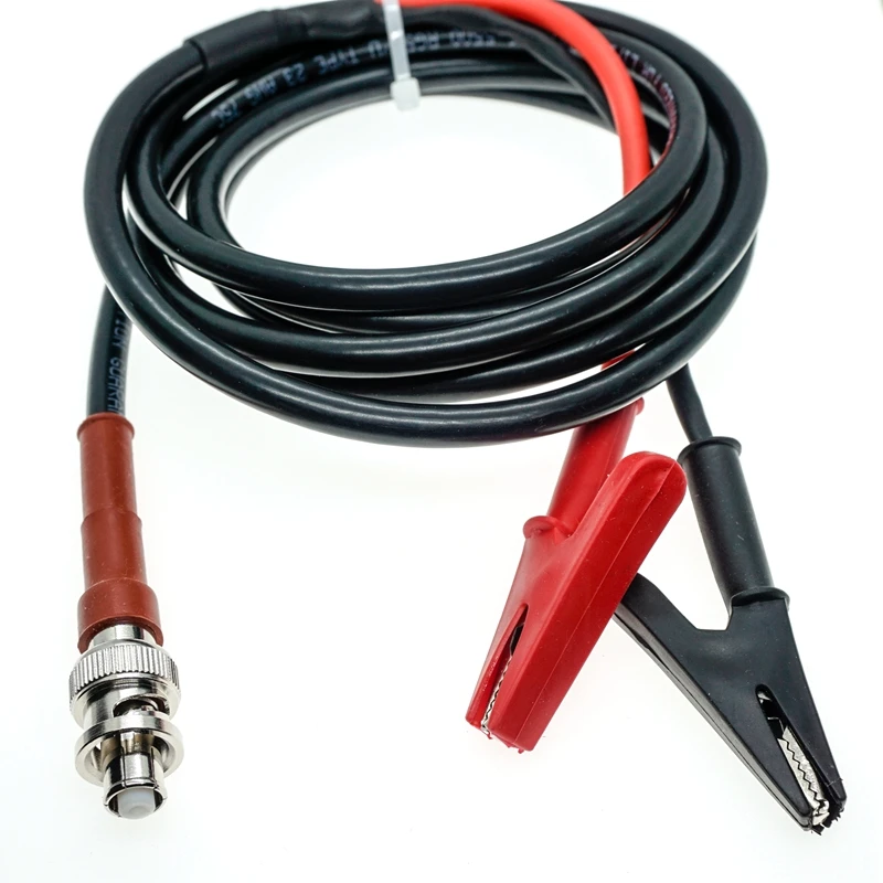 RPBNC Male SHV 5000V To Crocodile clip High Voltage RF Connector Coaxial Cable