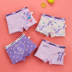 Disney Children's Underwear Anime Girls Panties Cartoon Cotton Baby Girl Underpants Kids Shorts Boxer Briefs