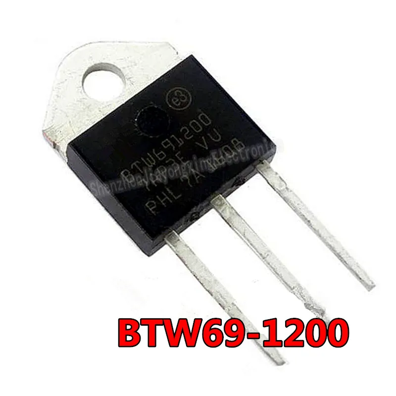 5pcs BTW69-1200 TO-3P BTW691200 TO3P BTW69 1200V BTW69-1200RG SCR new original