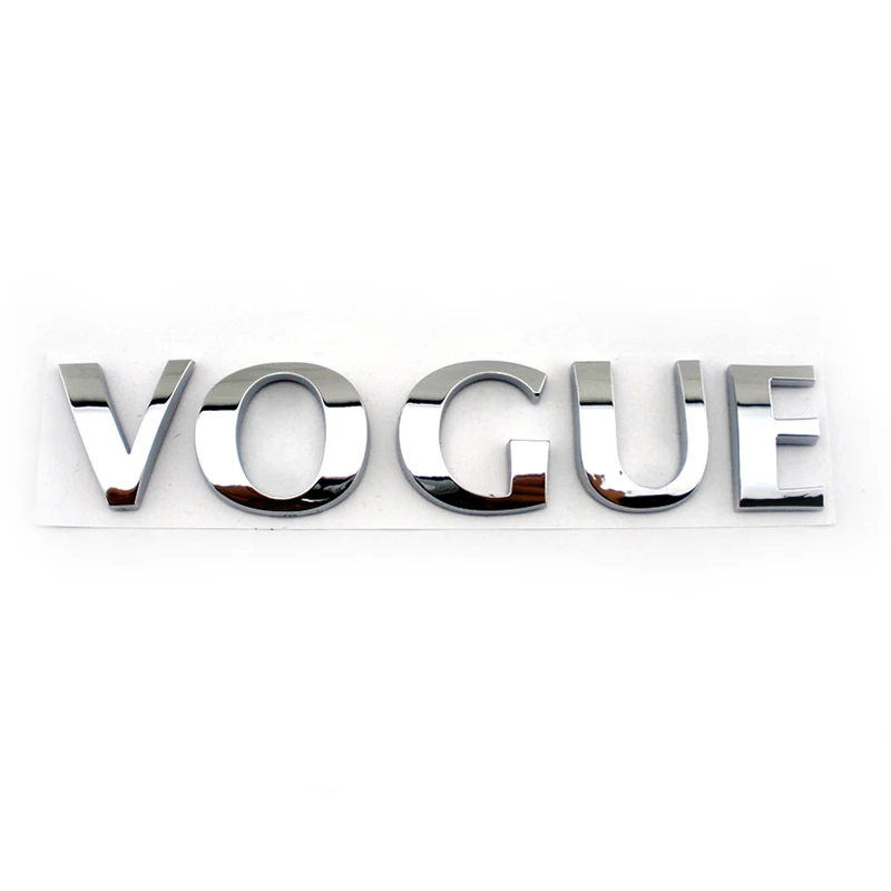 2002-2013 Genuine New Voguese Badge Emblem Vogue Supercharged TDV8 V8 Car Decal  for Range Rover accessories