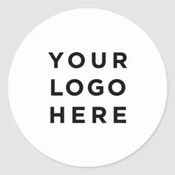 100Pcs custom sticker/wedding sticker/corporate logo transparent sticker/waterproof personalized sticker/kraft paper/