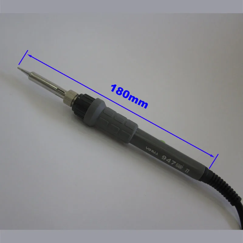 YIHUA-220V 60W 온도 조절 전기 납땜 인두, 5 인두 팁 포함, 납땜 재작업 도구 세트