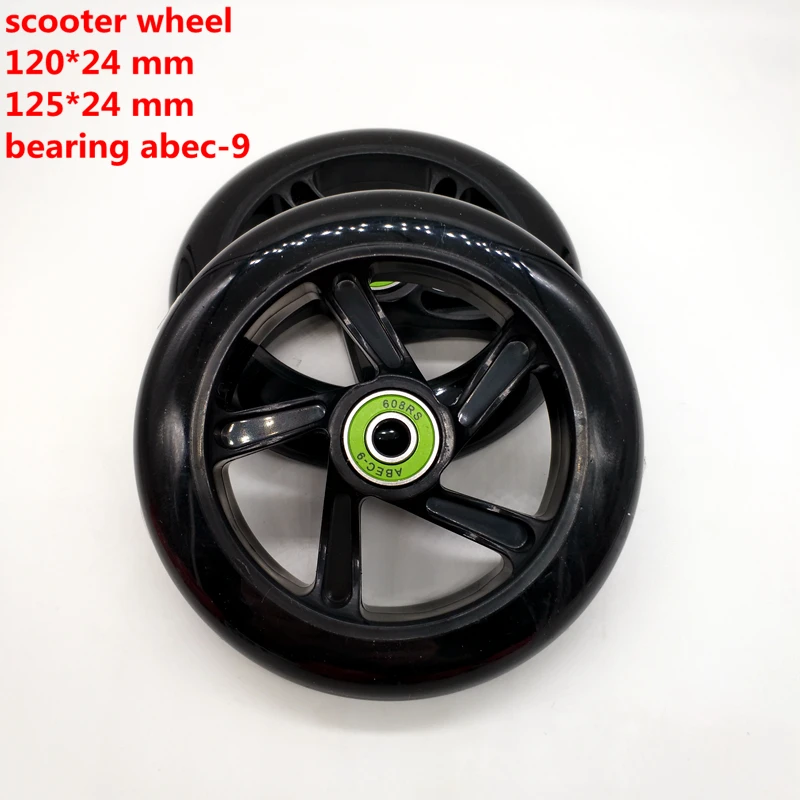 free shipping scooter wheel Pu wheel bearing abec-9