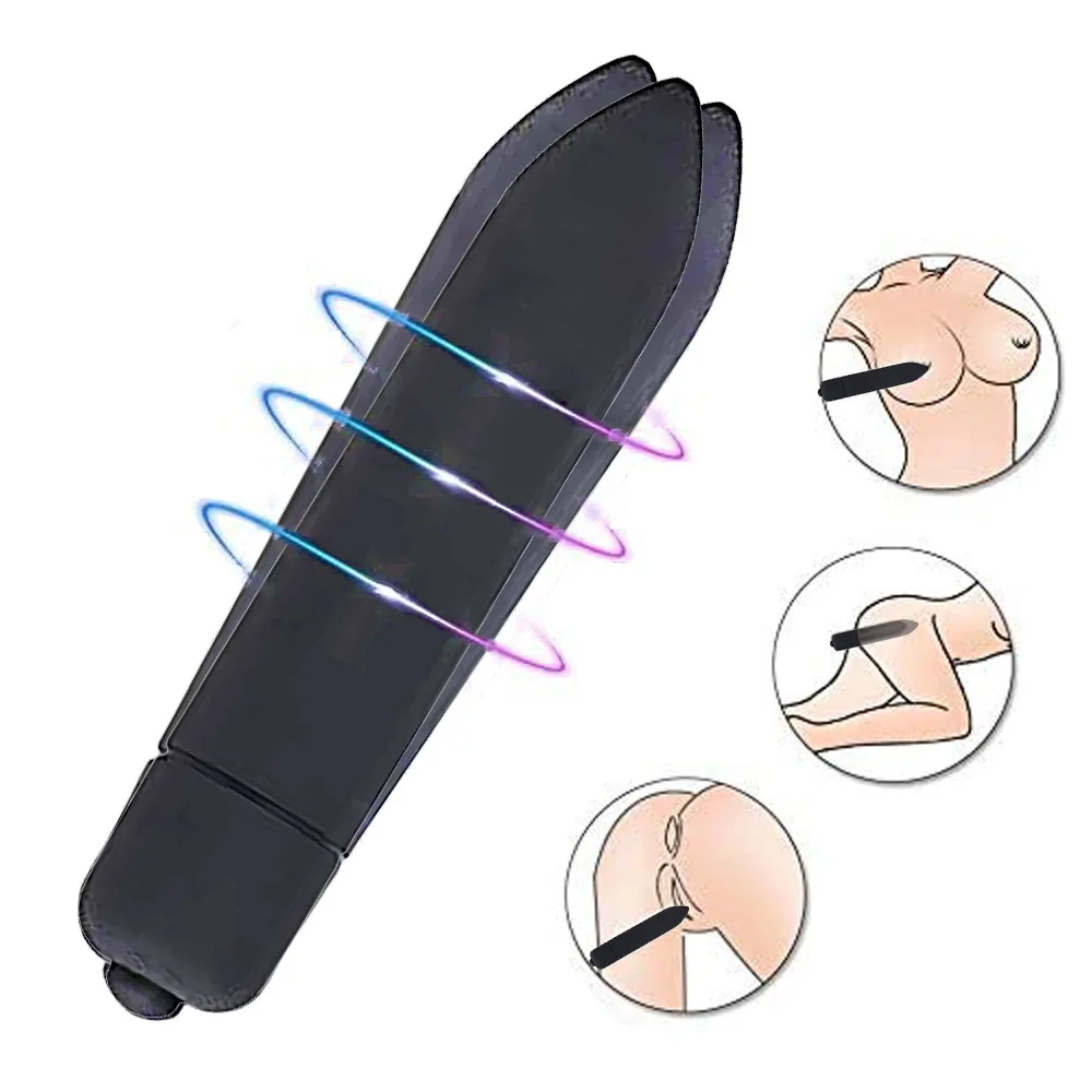 2 Colors 10 Speed Mini Bullet Vibrator For Women Waterproof Clitoris Stimulator Dildo Vibrator Sex Toys For Woman Sex Products
