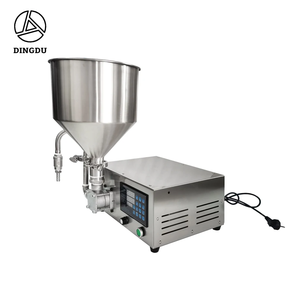 HRXB-1|Flexible Impeller Pump Filling Machine Bottle Filler for thin Lotion, Facial Cream, Shampoo