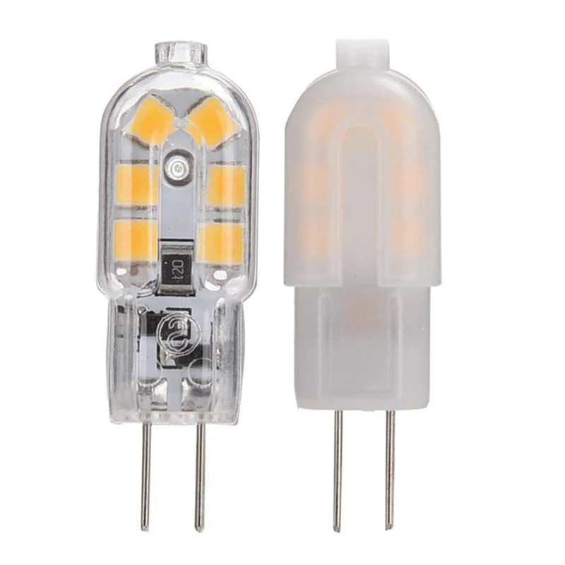 

1pcs/lot Lampada LED G4 Lamp Clear/Milky Cover AC 220V DC 12V 3W SMD2835 LED Bulb G4 mini Ultra Bright Chandelier Lights