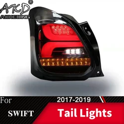 AKD Car Styling For Suzuki Swift Sport 2017-2019 Tail Lamp LED Bulb Assembly Upgrade Dynamic Signal DRL Auto Accessories