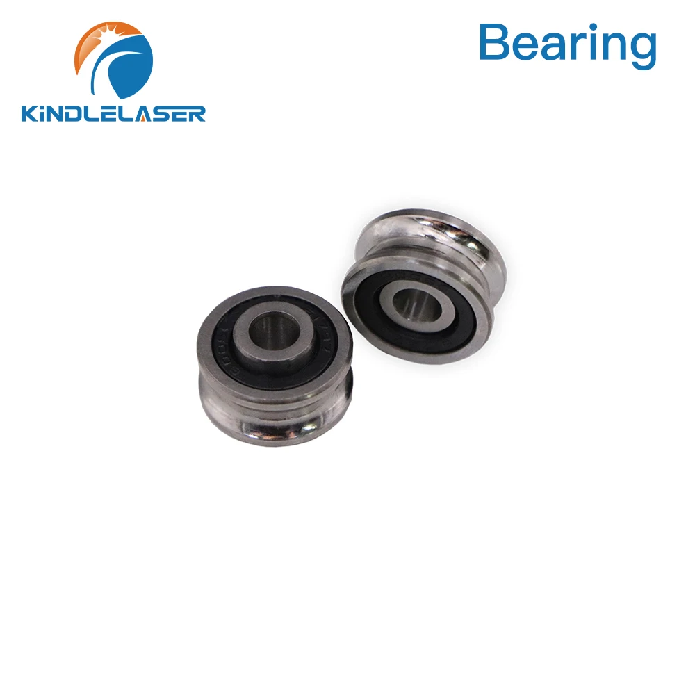 KINDLELASER 5 Pcs Bearings SG10/15/20/25 Groove Ball Bearings Parts for CO2 Laser Engraving Cutting Machine