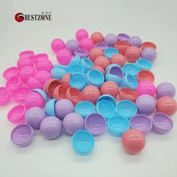 50/100Pcs 38MM Macaron Colorful Plastic Surprise Ball Capsules Toy Empty For Vending Machine In Shilly Egg Balles Drawing