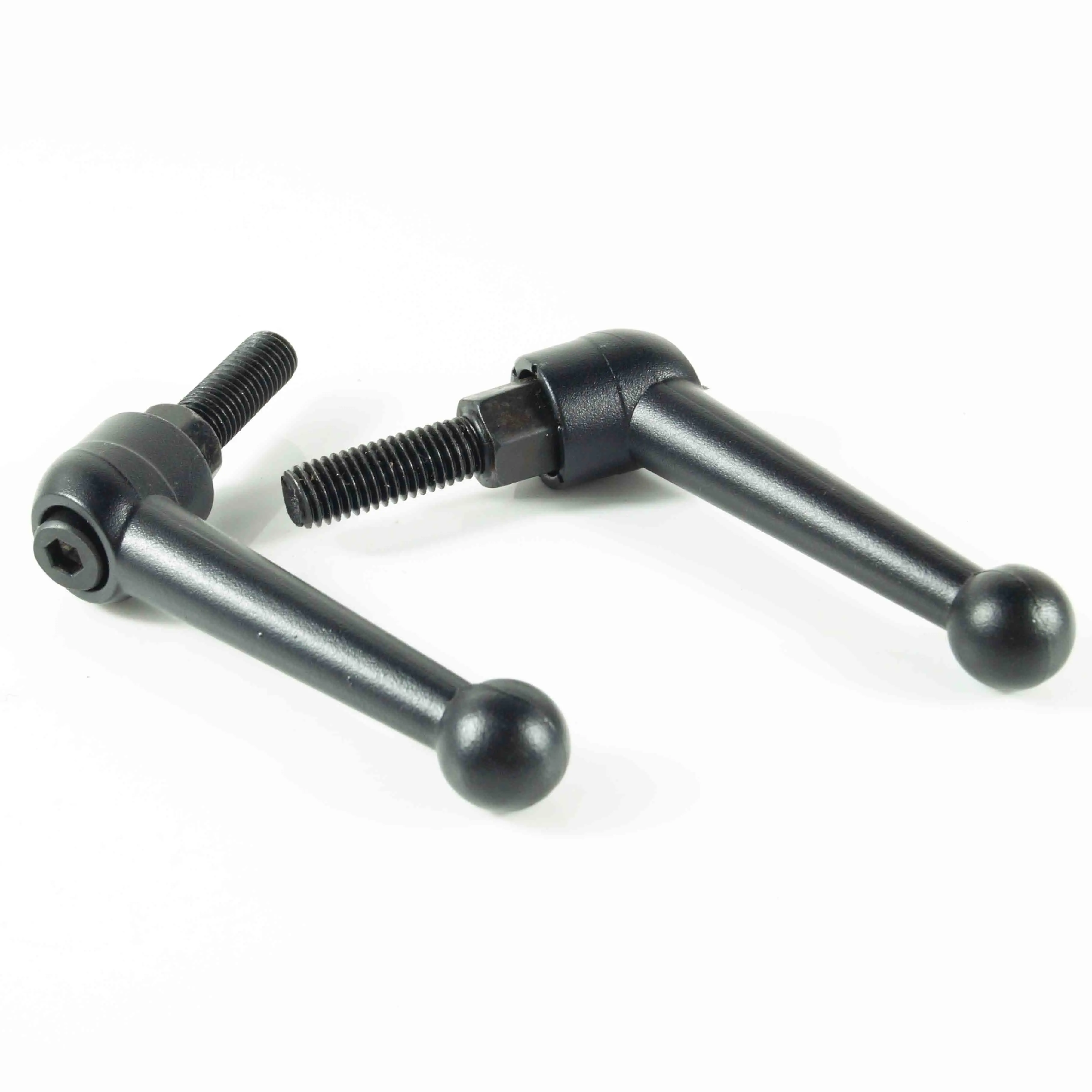 M10 Black solid adjustable handle clamping tension lever arm