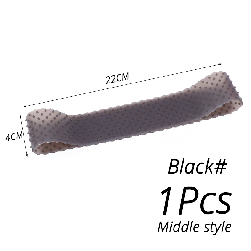 Silikon-Perückenband, elastischer Perückengriff, braun, transparent, schwarz, Stirnband zur Fixierung von Perücken, beiges Haarband ohne Gel oder Kleber, rutschfest