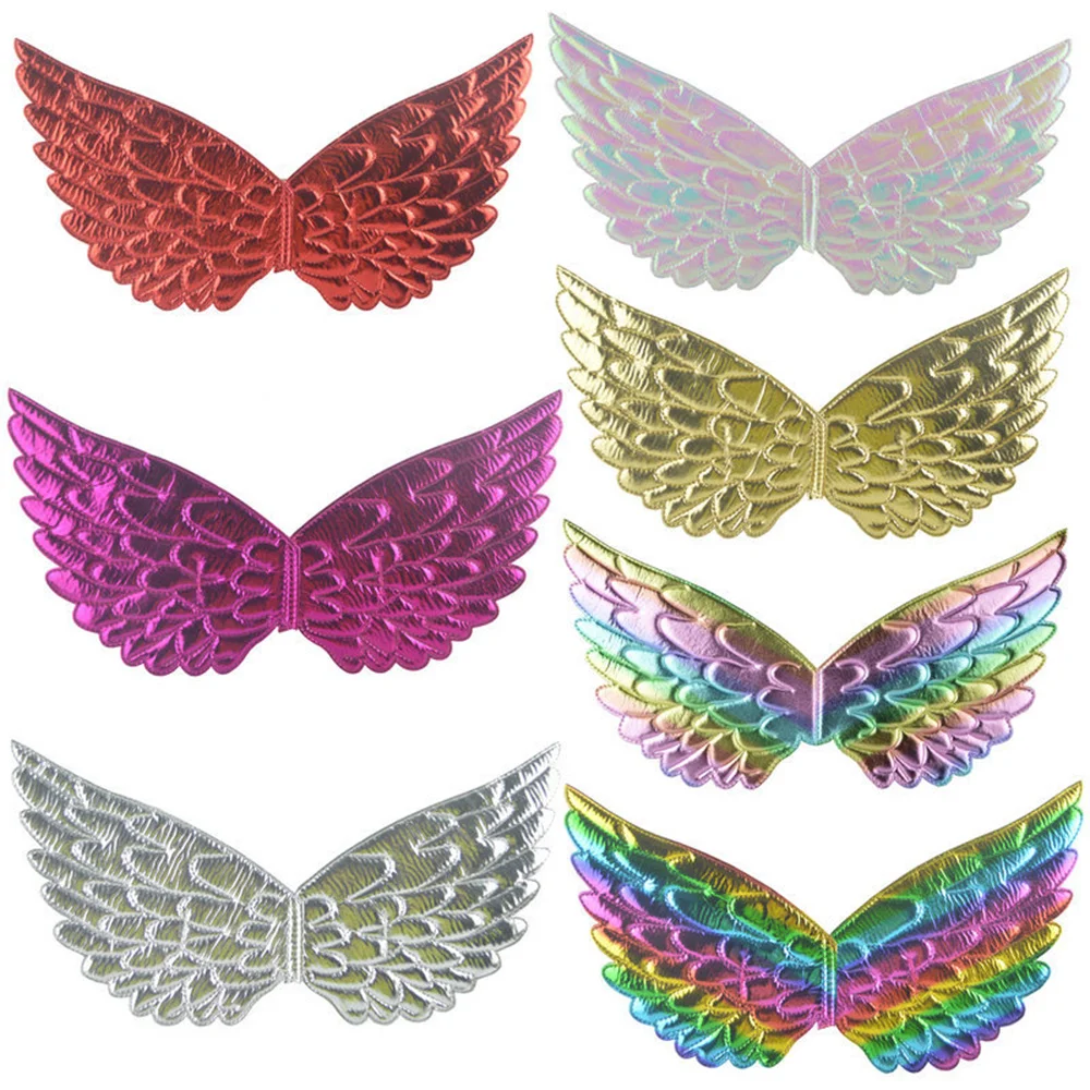 Rainbow Unicorn Wing Princess Fairy Wing Halloween Party Cosplay Props Birthday Baby Shower Wedding Christmas Decoration Costume