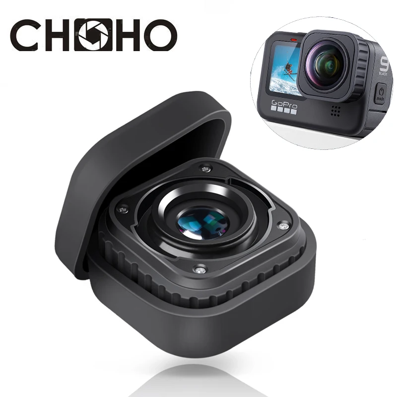 For Gopro Hero 9 10 11 Black Accessories Max Lens Mod Ultra-wide Angle 155 Degree Lente 5M Waterproof for Go Pro Hero 9 10 Black