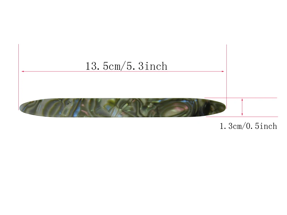 10Pcs Medium 0.71mm OUD Picks Celluloid Picks Plectrums Strips For Oud Ud Reeshe Abalone